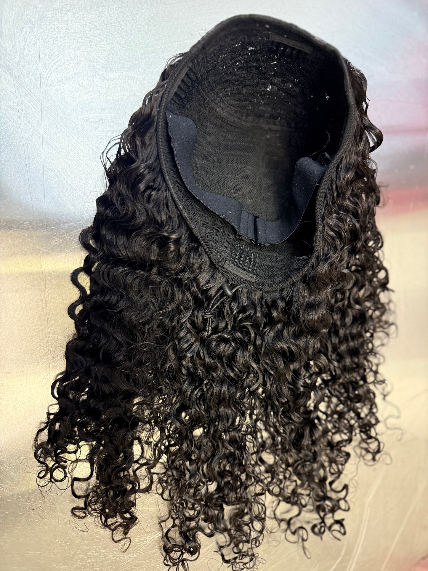 Half/Flip-Over Wig